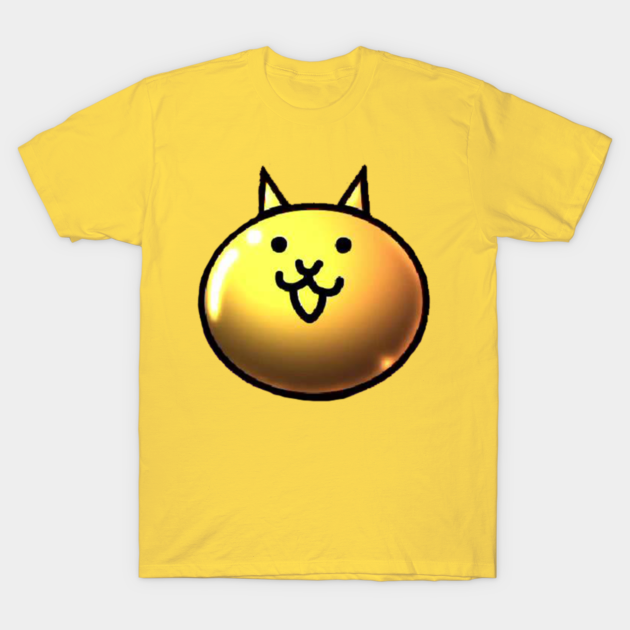 Golden Cat Battle Cats Battle Cats TShirt TeePublic